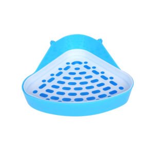 Pet Cat Corner Toilet Litter Trays Rabbit Litter Box