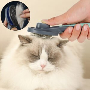 Cat Comb Pet Brush Hair Removers Dog Hair Comb For Cat Dog Grooming Cleaner
