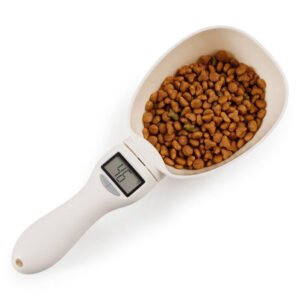 LCD Digital Pet Measuring Bowl Weighing Spoon