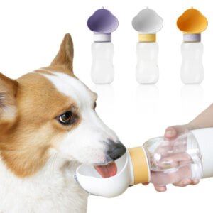 Portable Dog Water Bottle Feeder Bowl